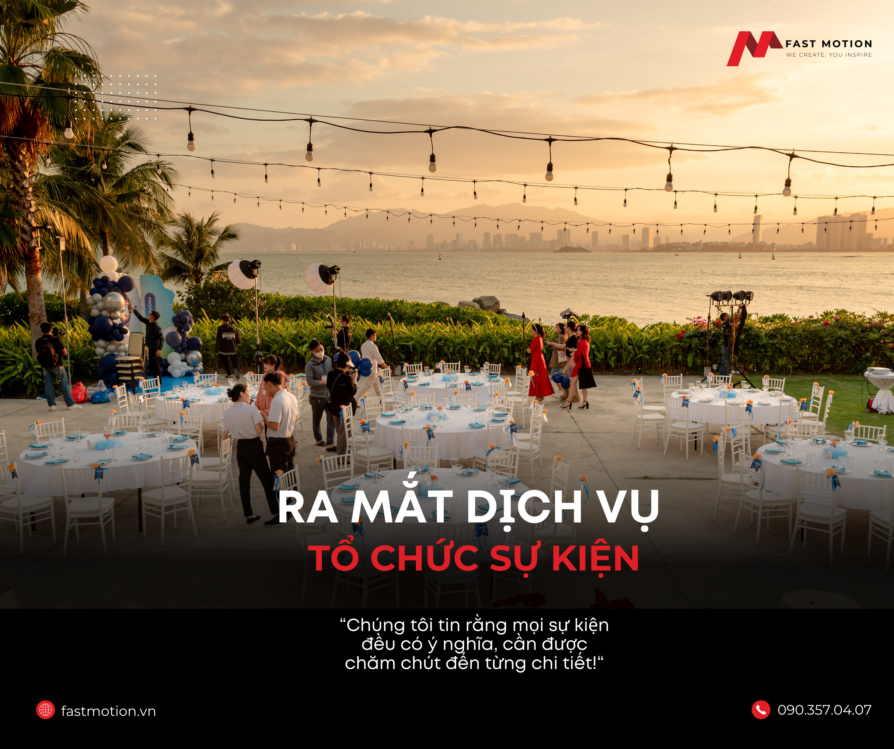 dịch vụ tổ chức sự kiện nha trang 