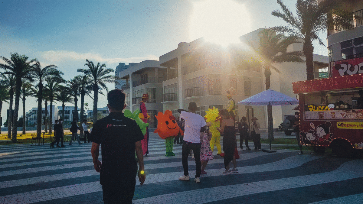 quay chụp sự kiện Halloween