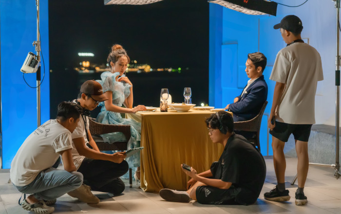 quá trinh sản xuất phim commercial