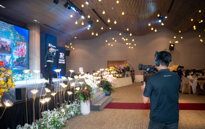 quay chụp gala dinner
