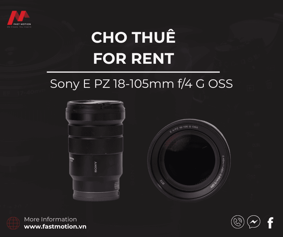 cho thuê lens Sony